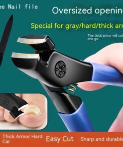 Heavy Duty Toenail Clipper Set, Large Opening For Thick Hard Toenails, Professional Grade, Easy To Grip, Splash Proof, Sharp And Durable Nail Clipper Tool - Classic Style, Without Battery