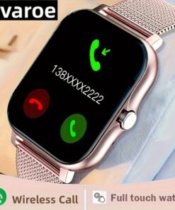 Smartwatch, Men's/Women's Watch, Call & Message Alerts, Large Screen Display, Multi-Sport Modes for Fitness Activities