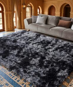Rugs For Living Room, Super Soft Fluffy Shaggy 8x10 Area Rugs For Bedroom, Cozy Floor Mats, Plush Indoor Carpet For Kitchen, Faux Fur Rug For Room, Home Decor, Housewarming Gift, Door Mat