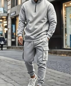Mens Sweatshirt Quarter Zip Sweatshirt Grey Half Zip Plain Sport Outdoor Daily Holiday Polyester Streetwear Basic Casual Summer Spring Clothing Apparel Hoodie Sweatshirt Outfit, Outdoor Apparel, Streetwear Fashion, Half Zip Design, Men Tracksuit Set, Men Outfit Set, Sweatsuit Set Men, Men' Outfit Set, Outfit For Men, Set Men Outfit, Men Clothes, Clothe For Men, Men Clothe