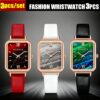 3pcs/set Simple, Stylish Women's Watches, Including Three Quartz Watches.