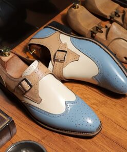 Men'S Classic Plain Toe Derby Shoes, Elegant Choice For Business Event And Weddingfor Wedding For Easter