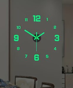 Creative Design Sense Living Room Clock | Nordic Minimalist/retro Industrial Style | Modern Decorative Art Clock