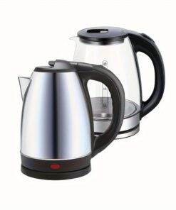 Automatic Electric Kettle with Large Capacity, Fast Boiling, Stainless Steel & Transparent Options - 16.91-33.81oz Capacity, 110-130V Power, No Battery Needed