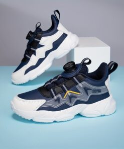 Boys And Teenagers Fashionable Outdoor Leisure Sports Shoes Summer Hot Items Versatile Rotating Button Shoes Breathable And Comfortable Running Shoes Sports Shoes