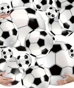 12 Outdoor Inflatable Soccer Balls | Suitable For Pool Parties, Beach Soccer, And Competitive Football, and PVC Material