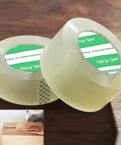 1 Roll Heavy-Duty Clear Tape, 1.65 Inches X 60 Yards, Strong Adhesive For Packing & Shipping, Waterproof PP Material, Ideal For Hotels, Restaurants, Offices, And Business Use