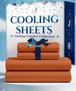 King Sheet Set - 6 Piece Breathable & Cooling Sheets - Hotel Luxury Bed Sheets Set - Easy & Secure Fit - Soft, Wrinkle Free & Comfy Sheets Set - Sheet Set With Extra Deep Pockets