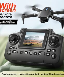 NEW E88-S2 MAX Upgrade Edition Drone With Remote Control With Screen/without Screen, Dual Camera, Obstacle Avoidance, Brushless Motor, Foldable Arms, Ldeal For Night Flying