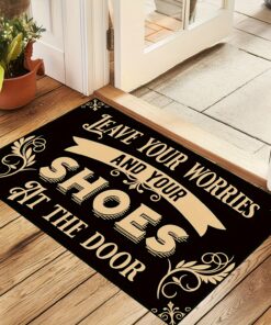 Alphabet-designed Entryway Doormat, Thickened For Superior Water Absorption, Slip-resistant Backing. Living Room Doormat, Doormat And Carpet Combo, Ideal For Home Decor. Suitable For Indoor And Outdoor Use In Bedrooms, Living Rooms, And Gardens.