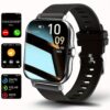 2025 Hot New Smart Watch, 1.83 Inch HD Display, Full Screen Touch Wireless Call, Step Counting, Multiple Sports Modes, Sedentary Reminder Weather Forecast, Message Notification, Men'S And Women'S Sports Smart Watch, Suitable For Android And IPhone