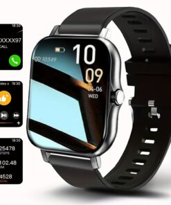 2025 Hot New Smart Watch, 1.83 Inch HD Display, Full Screen Touch Wireless Call, Step Counting, Multiple Sports Modes, Sedentary Reminder Weather Forecast, Message Notification, Men'S And Women'S Sports Smart Watch, Suitable For Android And IPhone