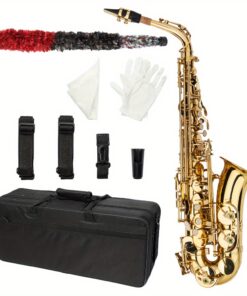 Alto Drop E Paint Gold Saxophone Paint Gold