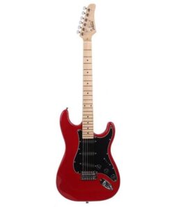 Do Not Sell on Glarry GST Stylish Guitar Kit with Black Pickguard Red
