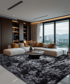 1pc 200x300cm/6.56x9.84ft Extra Large Area Mat - Super Soft Fluffy Texture, Machine Washable 100% Polyester Indoor Mat for Living Room, Bedroom, Office - Stylish Floor Covering in Multiple Colors, Contemporary Decor, Home Decoration, Modern Mat, Durable Fabric, Home Mat, Cozy Home