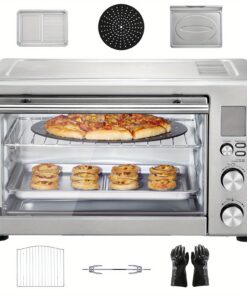 Convection Oven 7.4gal Approximate Mechanical + Electronic Control 1800W US Plug
