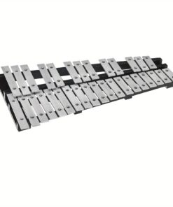 Happybuy Professional 32-Key Glockenspiel Xylophone Set with Additional Accessories