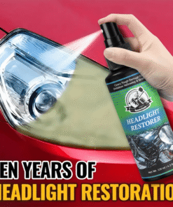 Headlight Restoration Kit - Complete Headlight Care Solution, Removes Oxidation and Discoloration, Restores Headlight Clarity, Enhances Gloss and Brightness