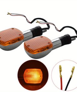 2pcs Motorcycle Turn Signals Blinker Light Replacement for Honda Shadow VTX Steed Magna 250 400 750