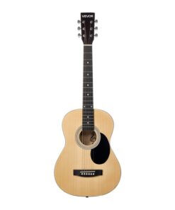 36 in Dreadnought Acoustic Guitar | Natural Beginner Bundle with Gig Bag for Teen, Ideal for Casual Playing, Travel, and Practice Sessions, Features Responsive Soundboard, Durable Construction, and Portable Storage Solution