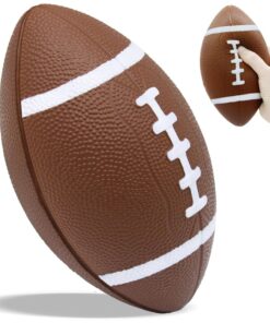 Magicorange 7.25" Soft Foam Football | Mini Size for, Junior, Youth, Suitable for Indoor and Outdoor Use, Mixed Color