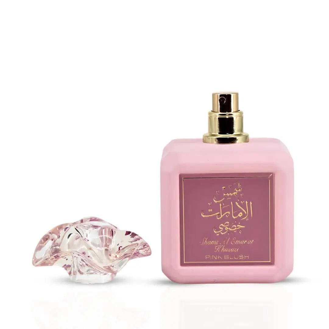 Ard Al Zaafaran Arabian Perfume Pink Blush Shams Al Emarat Khususi Blush Perfume for Women Eau De Parfum - 100 ML (3.4 OZ)