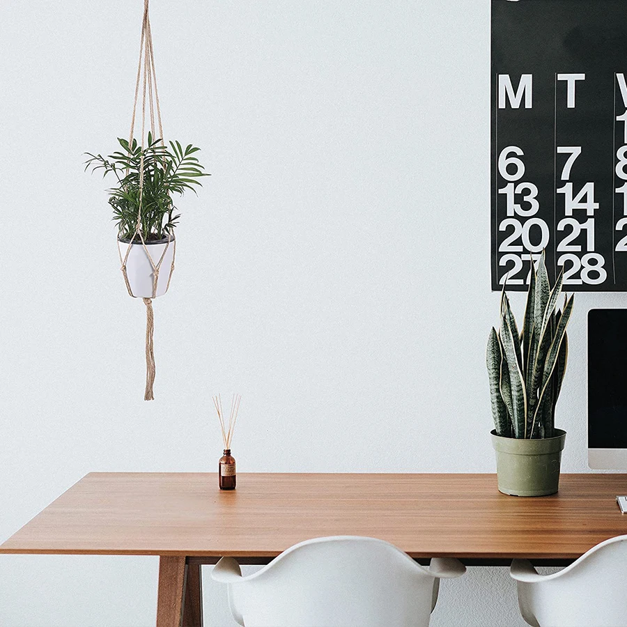 Plant Hanger Rope After Balcony Accessories Hanging Flowerbed Pot Garden Decorations Pots for Plants Suspension Flower Flowerpot