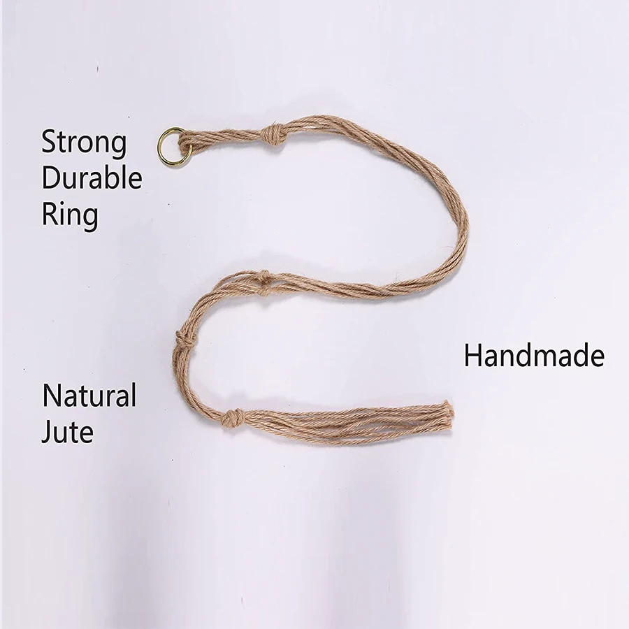 Plant Hanger Rope After Balcony Accessories Hanging Flowerbed Pot Garden Decorations Pots for Plants Suspension Flower Flowerpot