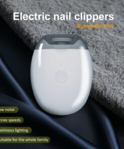 Portable Electric Nail Clipper, Nail Sharpener, USB Charging, 3-speed Adjustable, Easy to Operate, LED Light Is Also Clear at Night, Automatic Nail Sharpener, Say Goodbye to Nail Scraps Flying Around