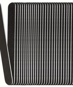 Double-Sided Nail File for Nail Art & Foot Care - Fine Grit Oval Shaping Tool with Rounded Edges, Durable Non-Scratch Surface - Manicure & Pedicure Essential for Smoothing Cuticles, & Maintaining Healthy Nail Growth - Salon & Home Use ( & )