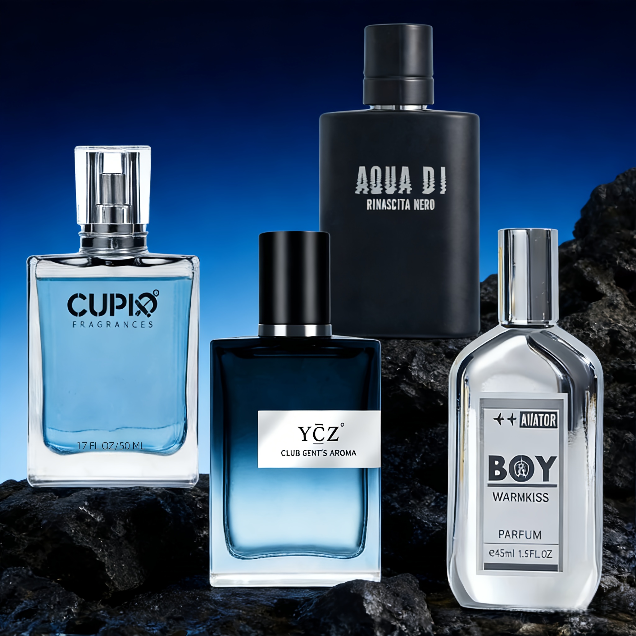 Men's Pheromone Perfume | Fresh Spicy + Lavender Notes | Warm Woody Base | Essential Fragrance for Dates and Confessions