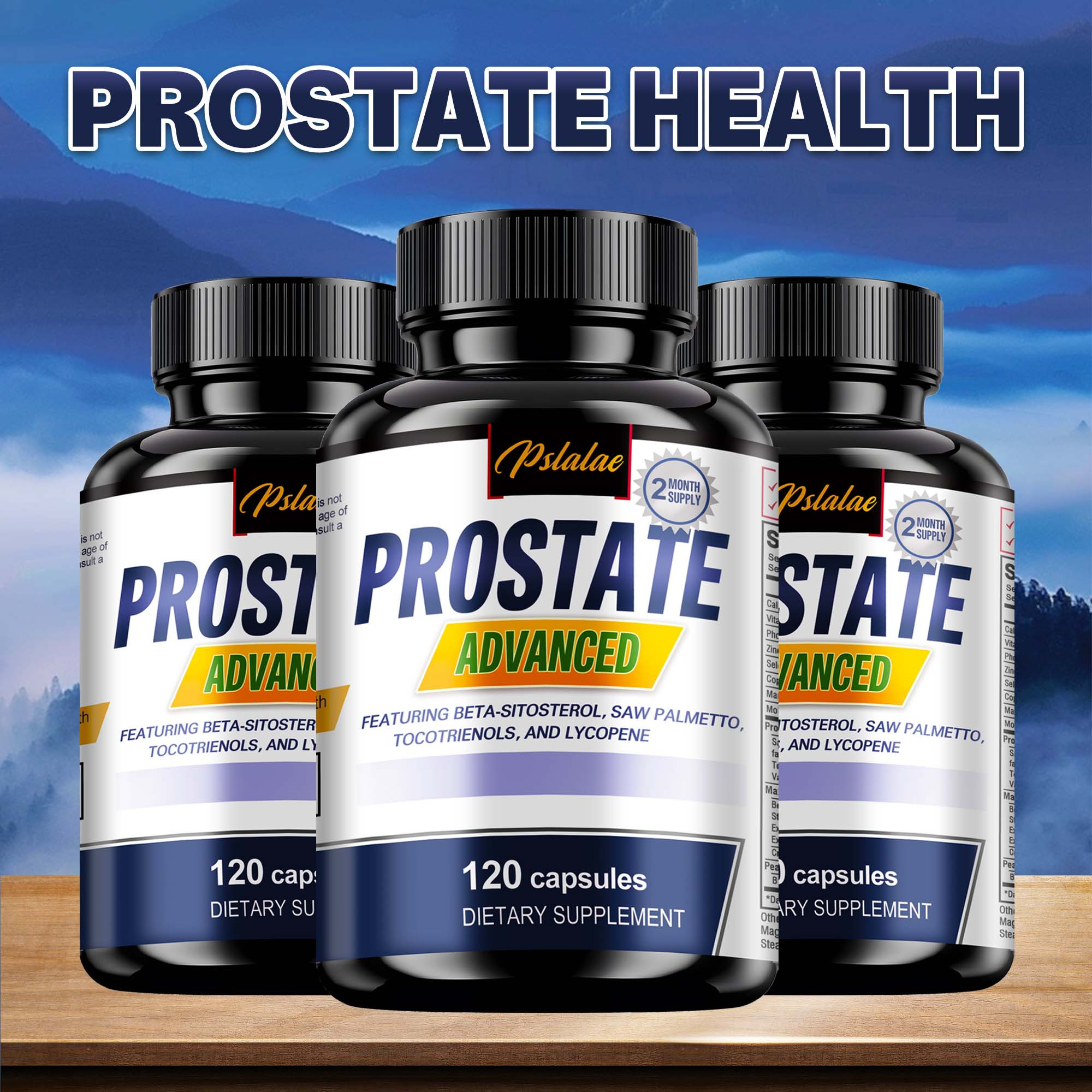 Prostate - Containing Saw Palmetto, Lycopene, And Cranberry - Urinary Tract And Prostate Wellness - 120 Capsules