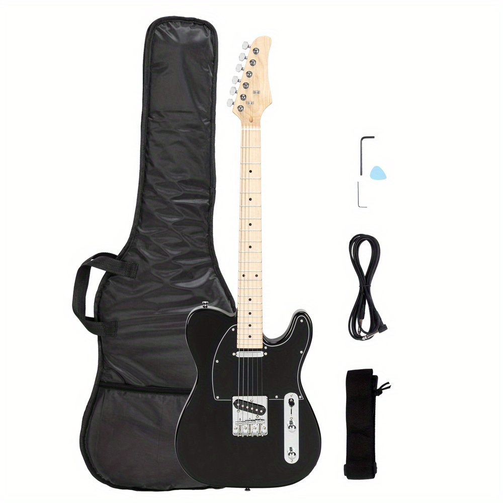 Maple Fingerboard GTL Electric Guitar SS Pickup Black