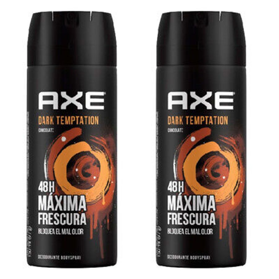 2 Pack Axe Dark Temptation Spray 5 oz / 150 ml ea